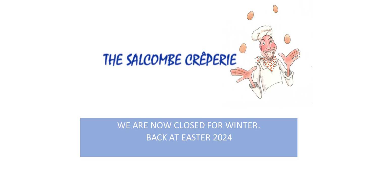 creperie is closed re-opening in Easter 2014